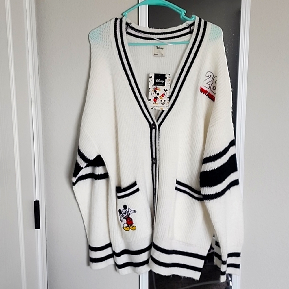 Mickey mouse cardigan sweater